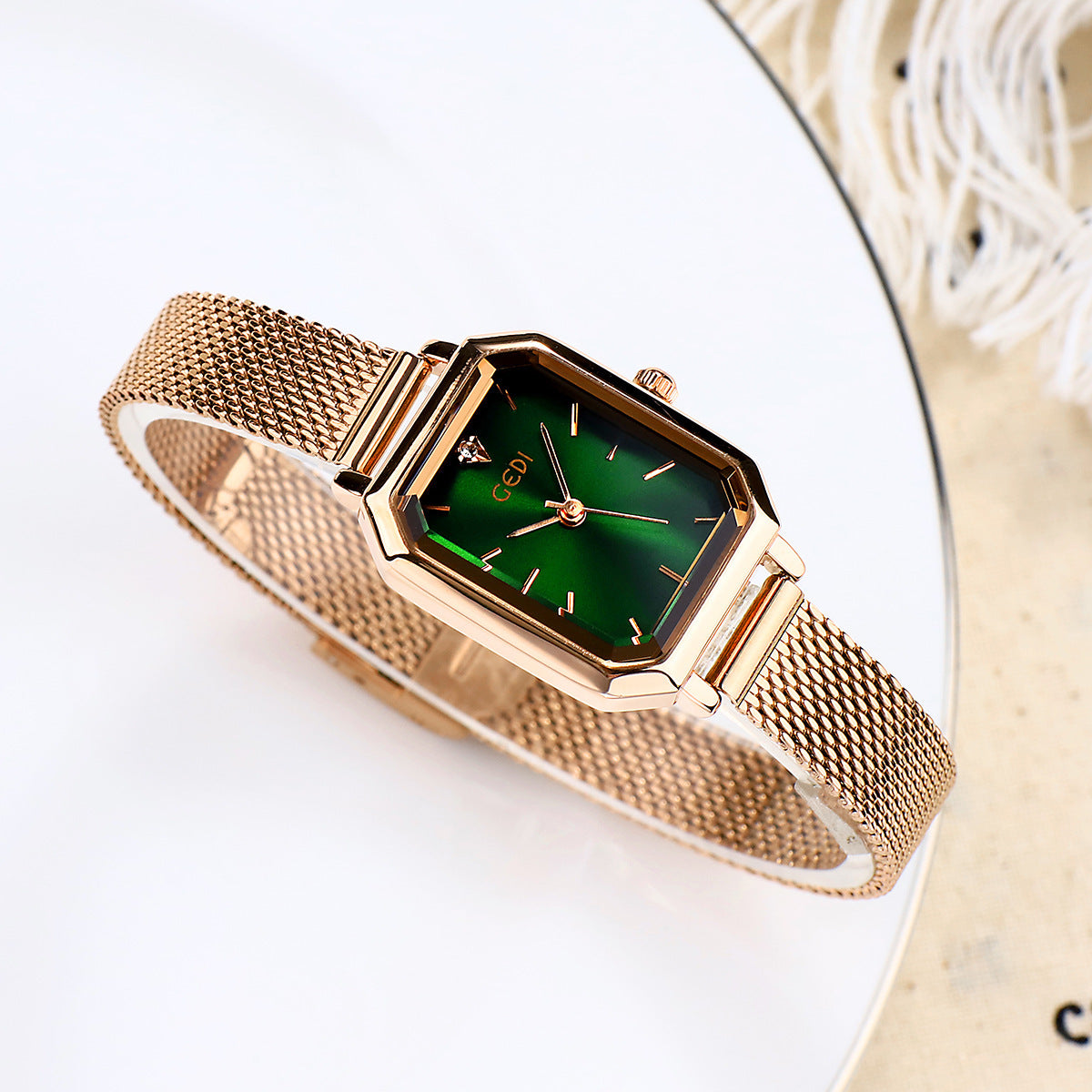 Casual Watch Women's Square Retro