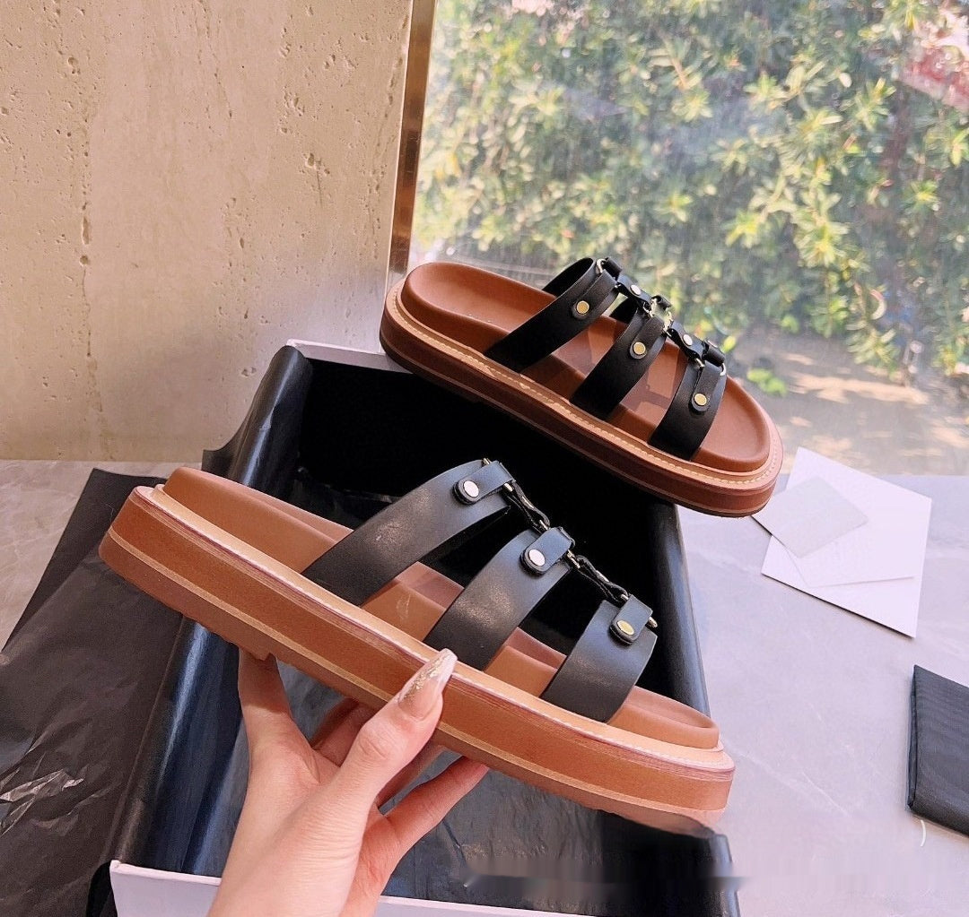 Roman Style Sandal Slippers Women