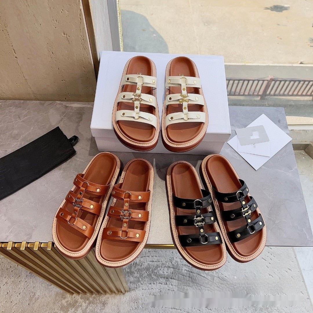 Roman Style Sandal Slippers Women