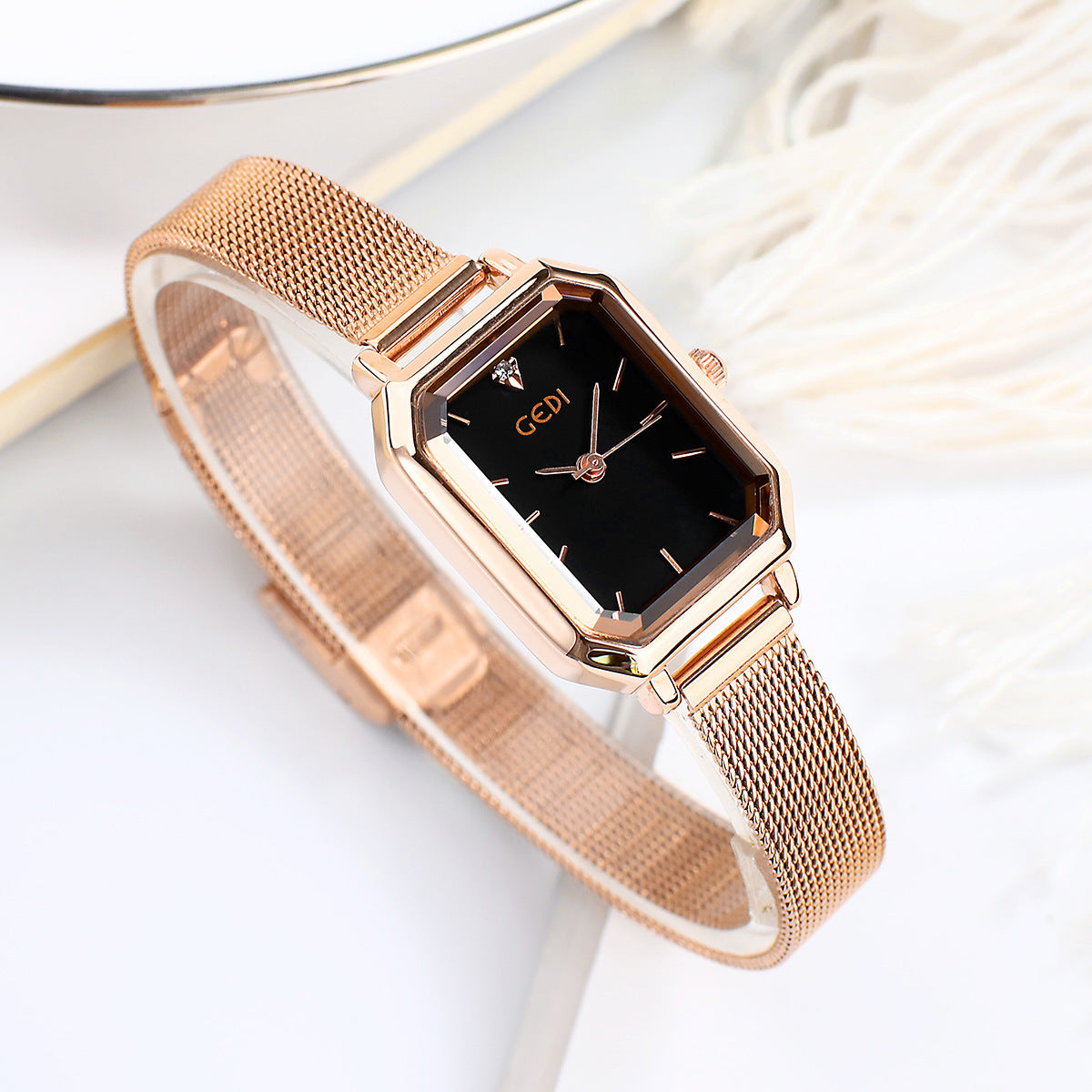 Casual Watch Women's Square Retro