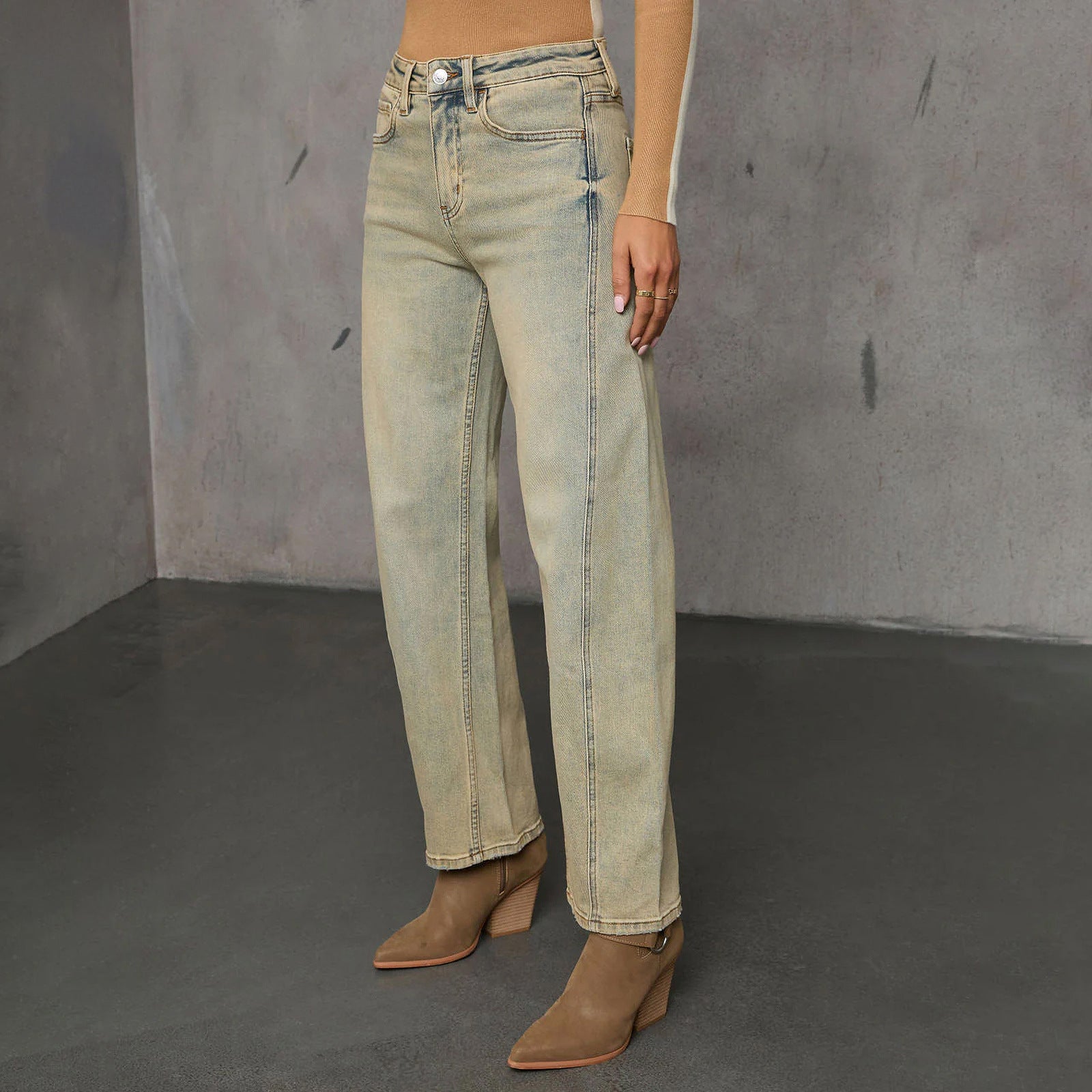 Old Money Retro Denim Women