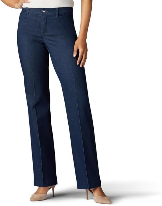 High Waist Loose Elastic Straight Casual Women's Pants