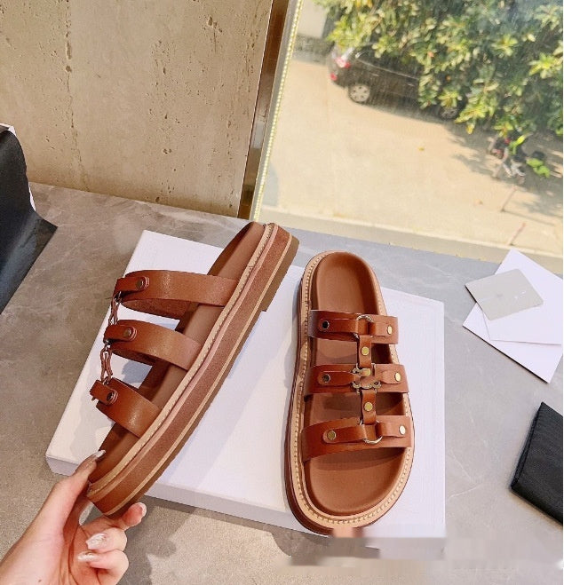 Roman Style Sandal Slippers Women